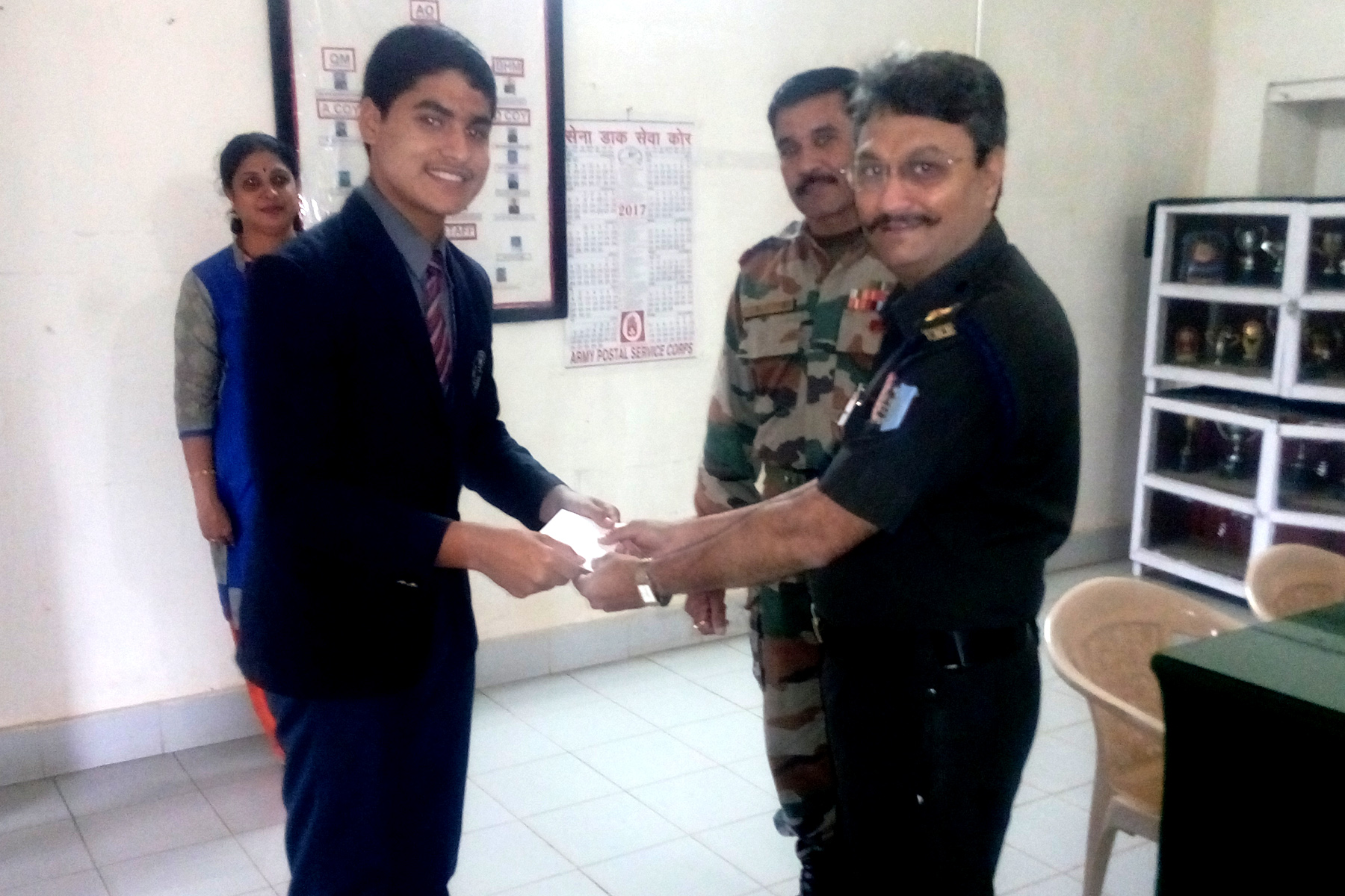 ಪುತ್ತರಿರ ಎಂ.ನಂಜಪ್ಪಗೆ ಬೆಸ್ಟ್ ಕೆಡೆಟ್ ಪ್ರಶಸ್ತಿ